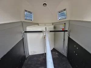 Bockmann Champion 2 paards aluminium trailer met zadelkamer