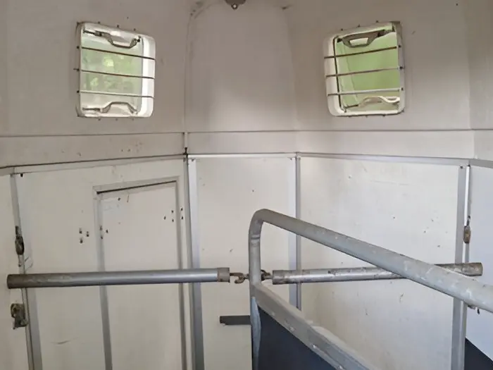 Prestige 2 paards houten opknap trailer