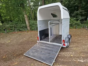 Aluminium Atec Starline 2 paards trailer met zadelkamer