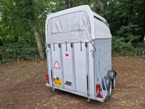 Aluminium Atec Starline 2 paards trailer met zadelkamer
