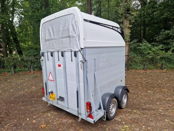 Aluminium Atec Starline 2 paards trailer met zadelkamer