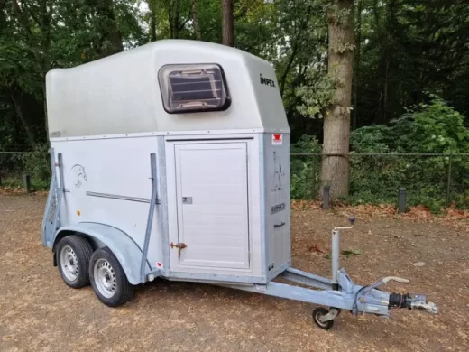 1,5 paards aluminium Bockmann Uno trailer