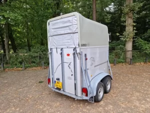 1,5 paards aluminium Bockmann Uno trailer