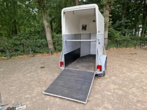 1,5 paards aluminium Bockmann Uno trailer