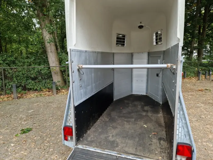 1,5 paards aluminium Bockmann Uno trailer